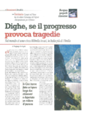 Dighe, se il progresso provoca tragedie