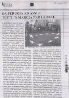 Da Perugia ad Assisi tutti in marcia per la pace